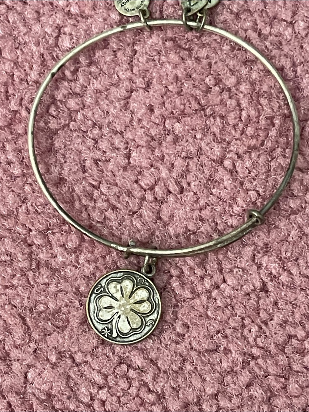 Alex & Ani Silver bangle